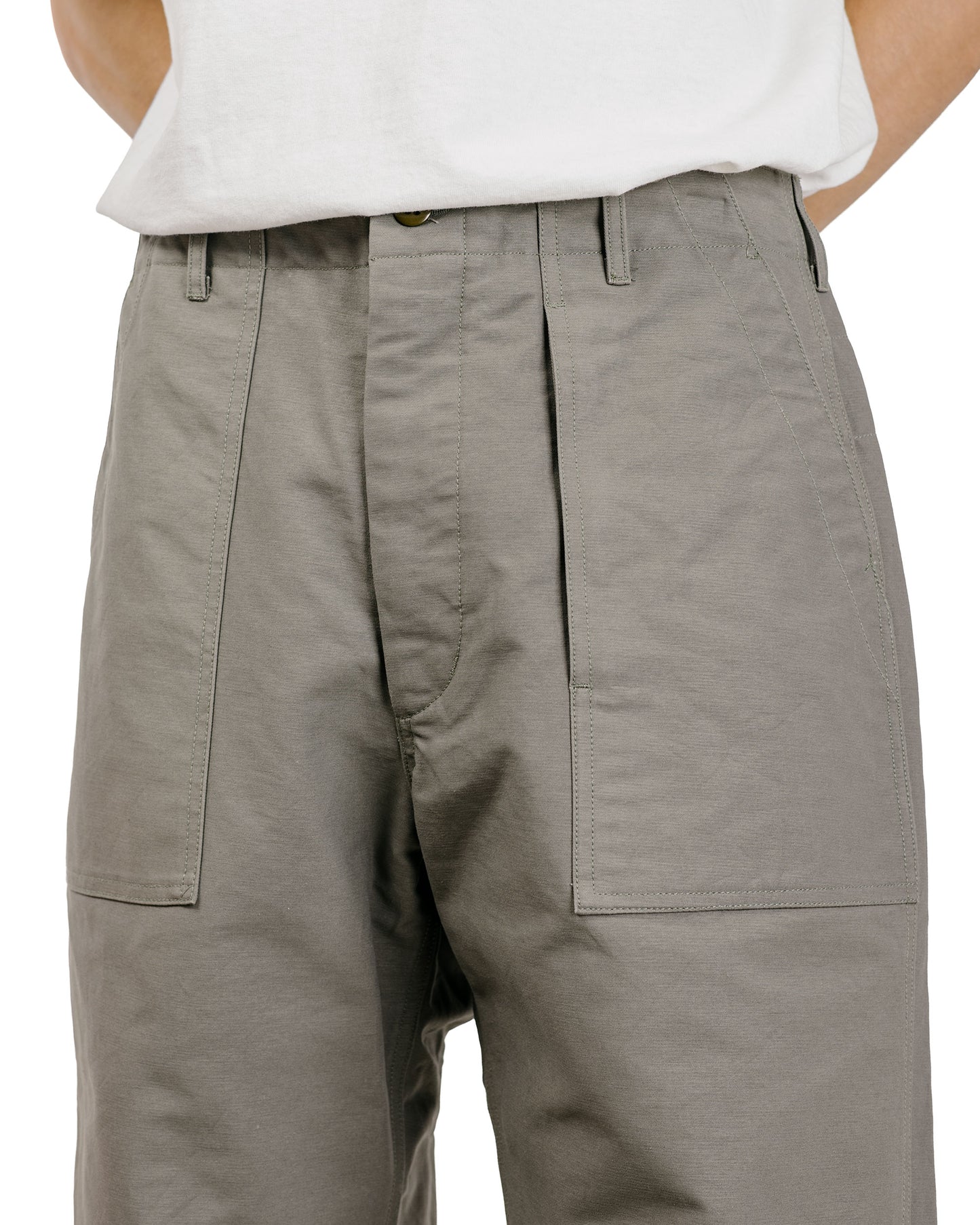 Engineered Garments Fatigue Pant Olive Cotton Double Cloth