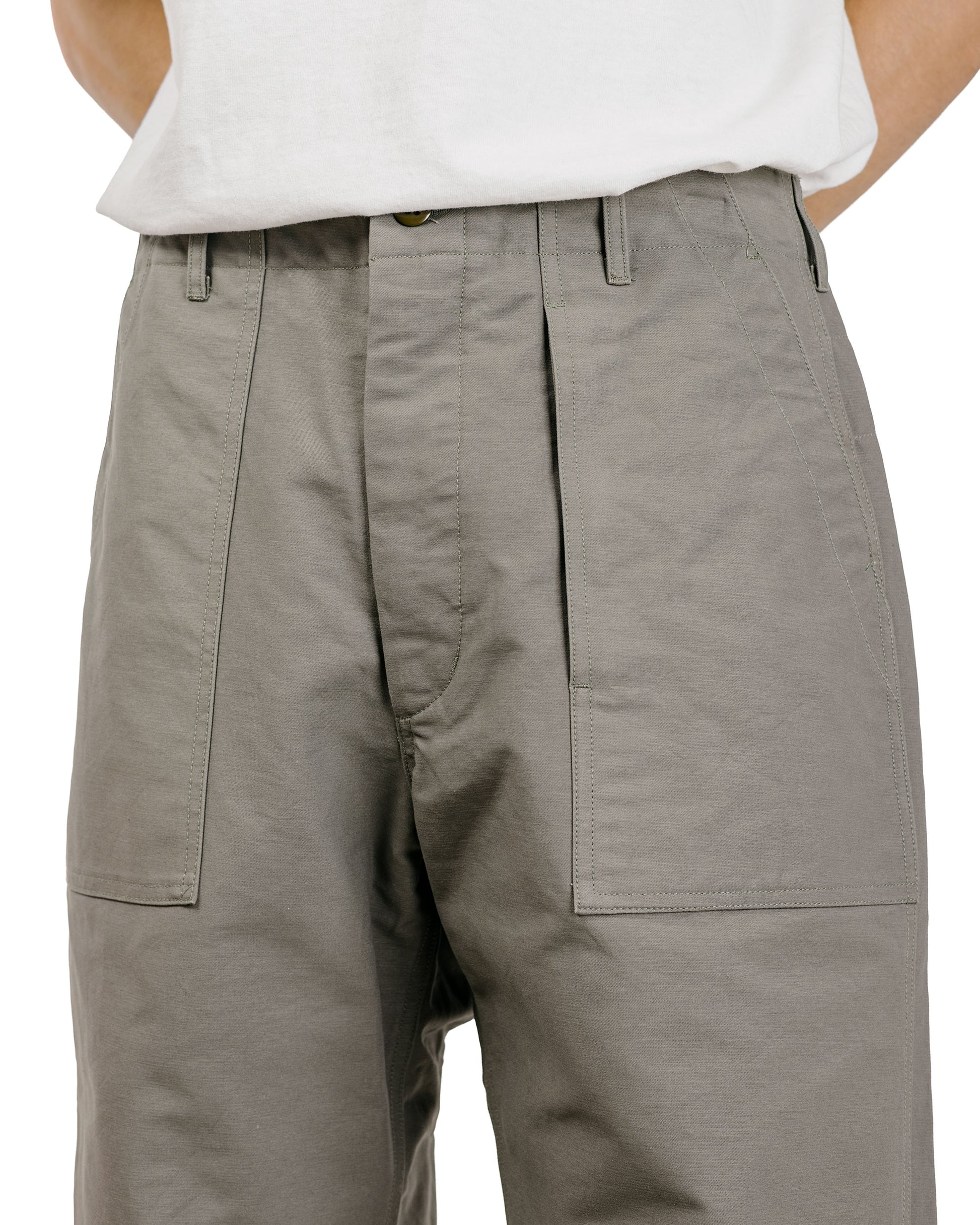 Engineered Garments Fatigue Pant Olive Cotton Double Cloth