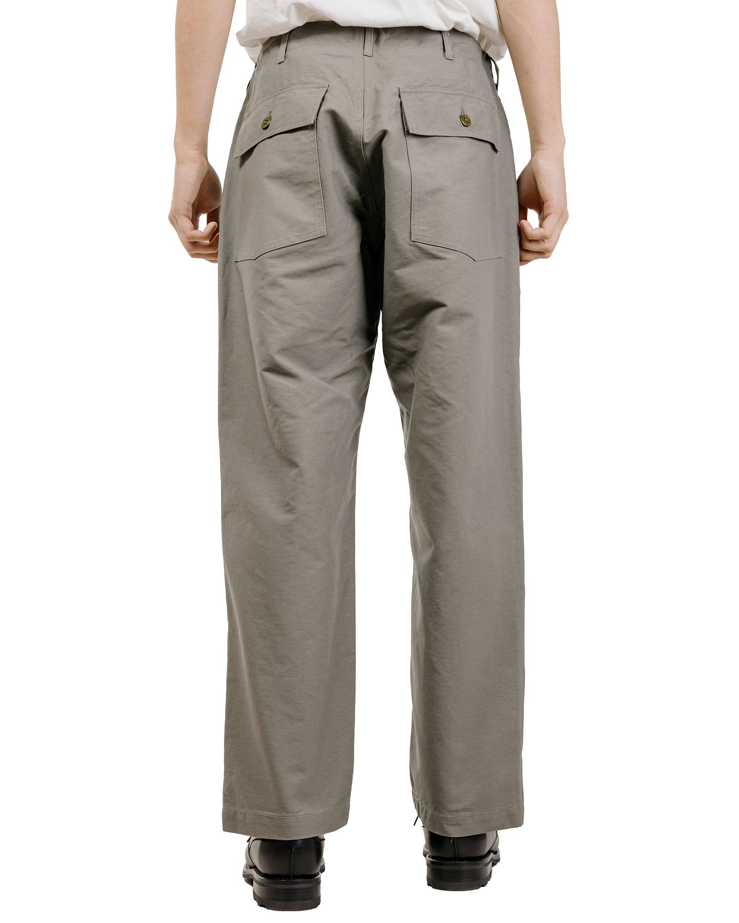 Engineered Garments Fatigue Pant Olive Cotton Double Cloth