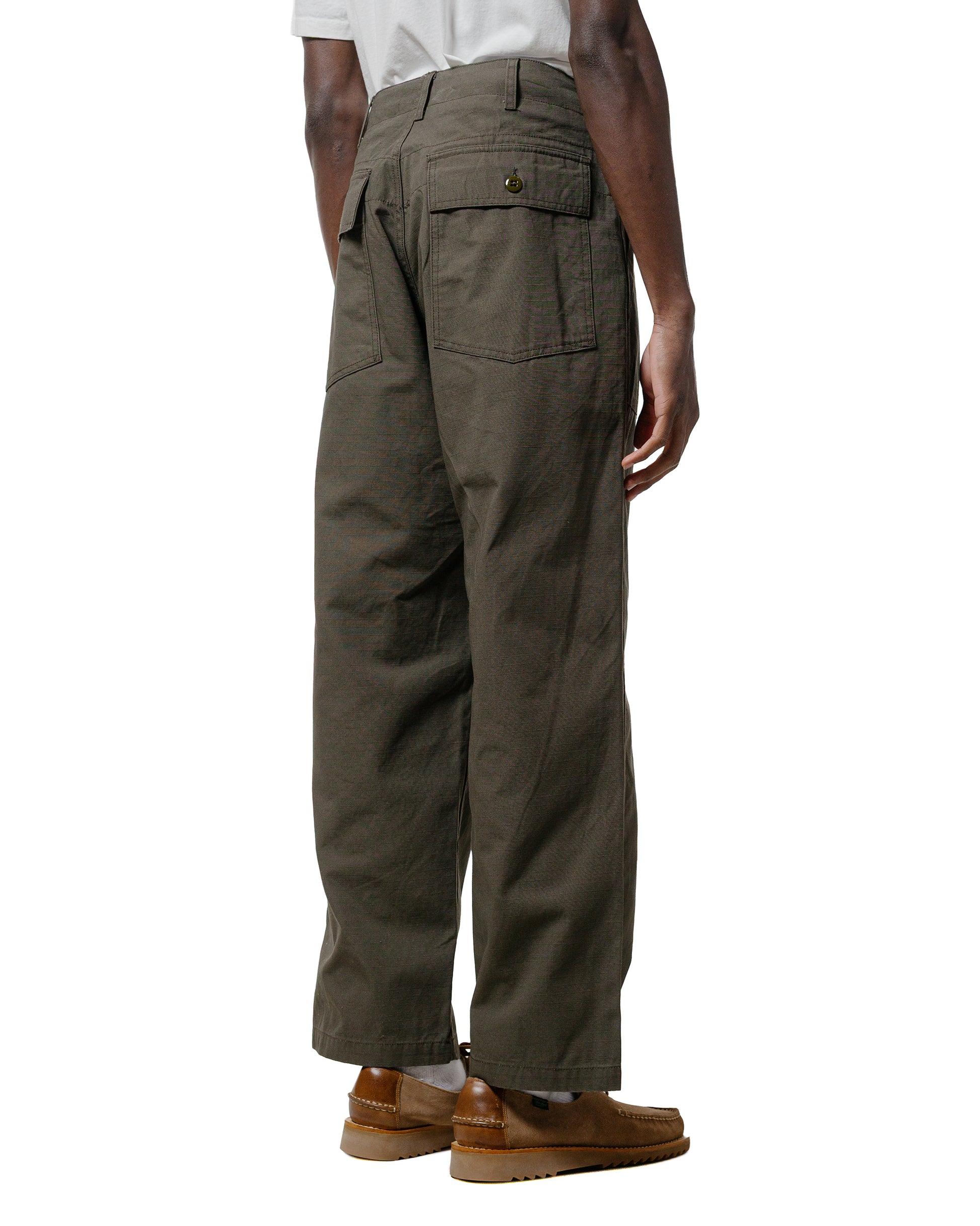 lost & found Engineered Garments Engineered Garments Fatigue Pant Olive Heavyweight Cotton Ripstop