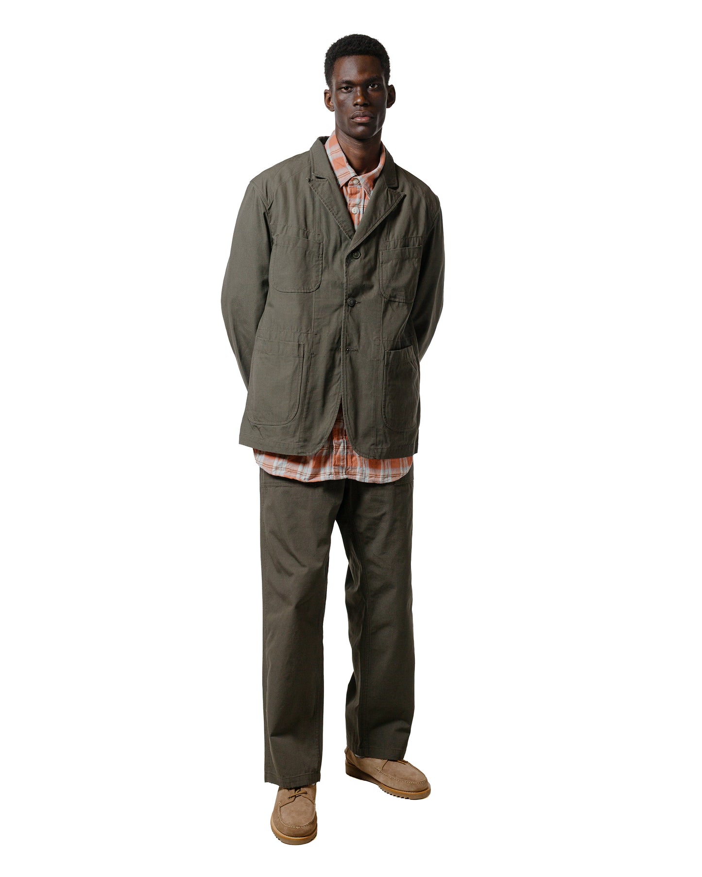 lost & found Engineered Garments Engineered Garments Fatigue Pant Olive Heavyweight Cotton Ripstop