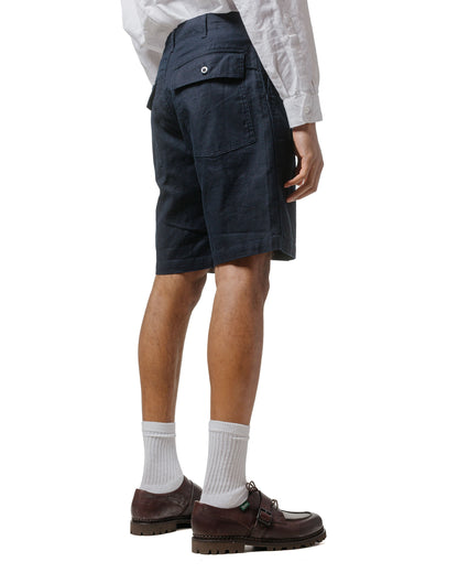 lost & found Engineered Garments Engineered Garments Fatigue Short Dark Navy CL Java Cloth