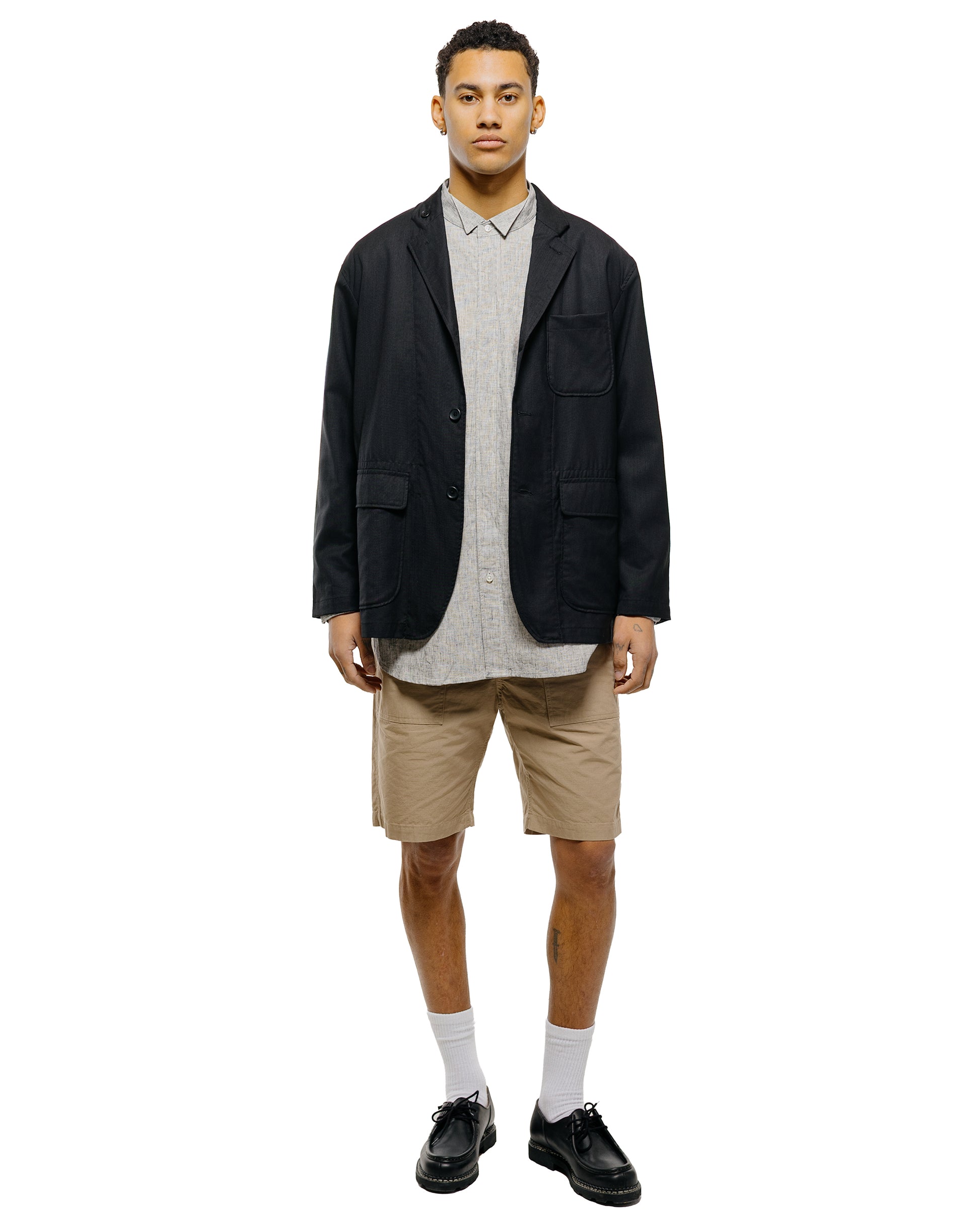 lost & found Engineered Garments Engineered Garments Fatigue Short Khaki Cotton Ripstop