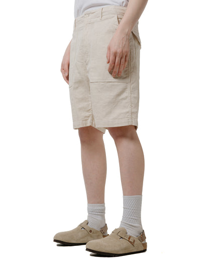 lost & found Engineered Garments Engineered Garments Fatigue Short Natural CL Java Cloth