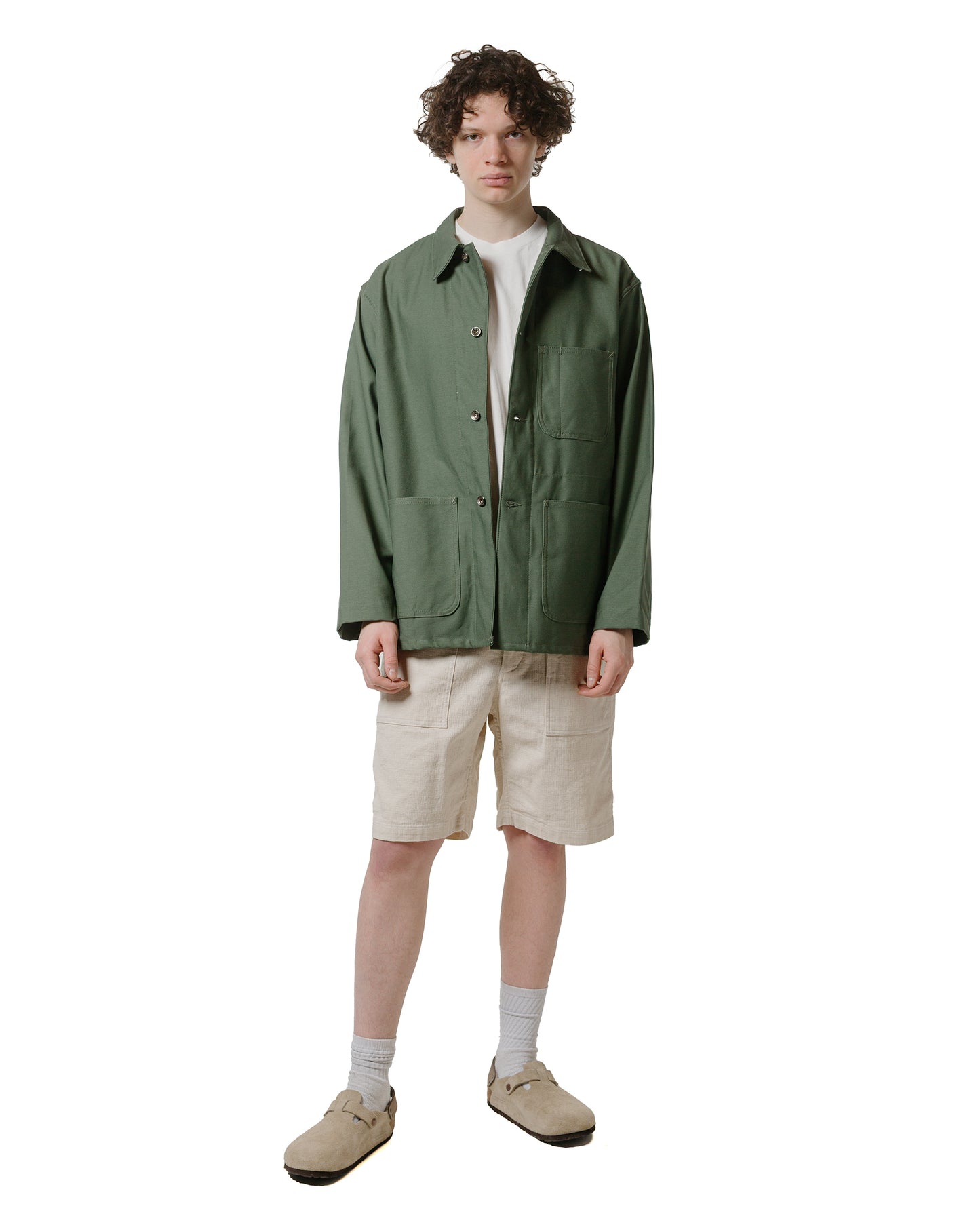 lost & found Engineered Garments Engineered Garments Fatigue Short Natural CL Java Cloth