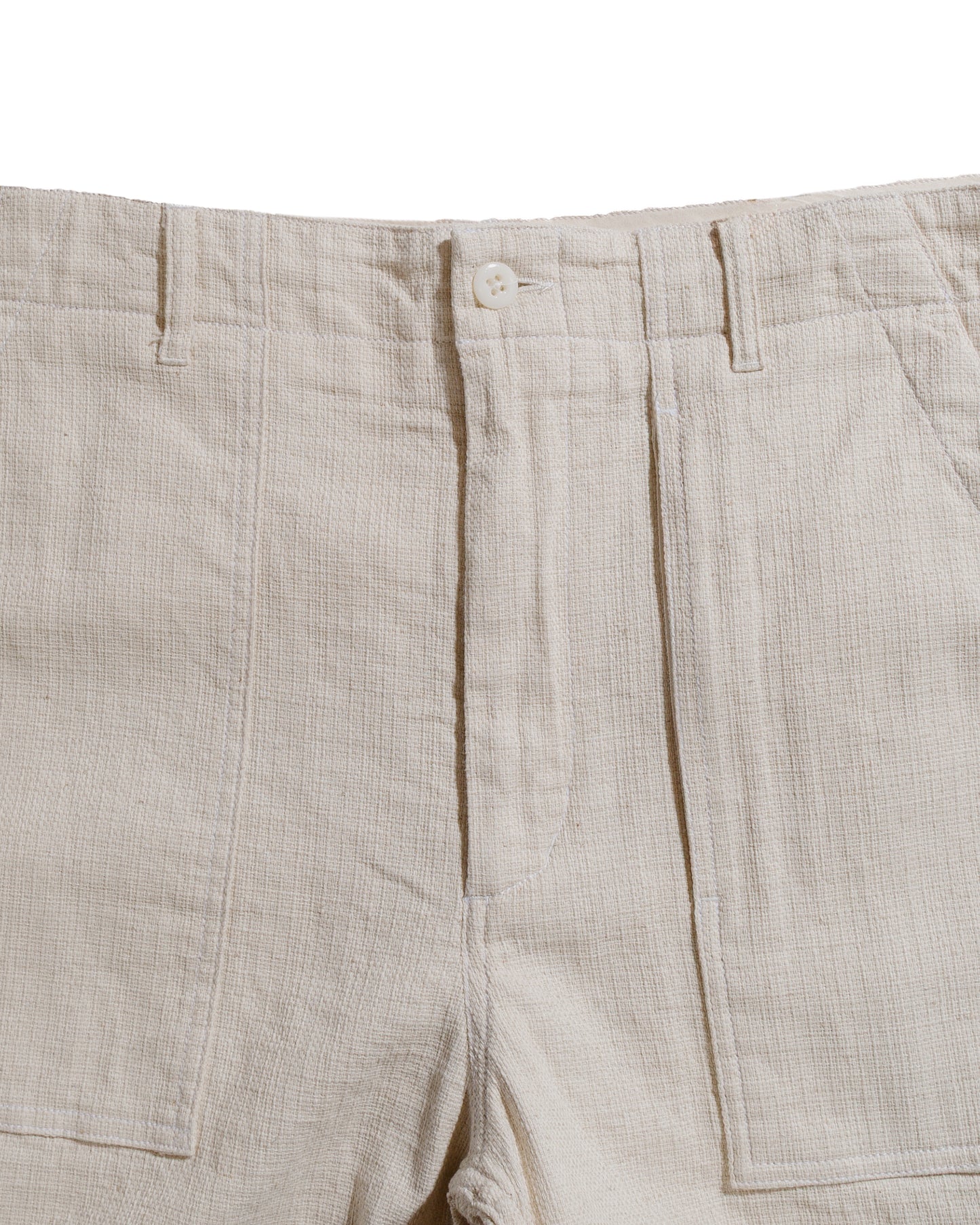 lost & found Engineered Garments Engineered Garments Fatigue Short Natural CL Java Cloth