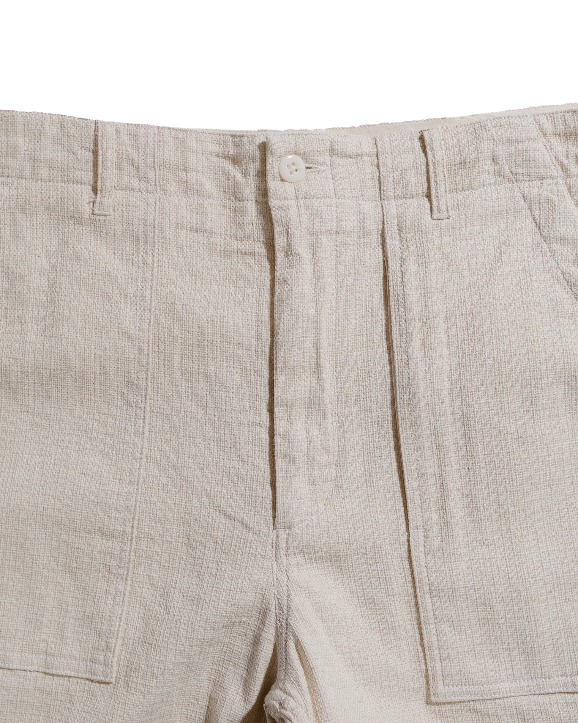lost & found Engineered Garments Engineered Garments Fatigue Short Natural CL Java Cloth
