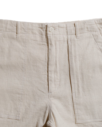 lost & found Engineered Garments Engineered Garments Fatigue Short Natural CL Java Cloth