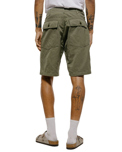 lost & found Engineered Garments Engineered Garments Fatigue Short Olive CL Heavy Twill