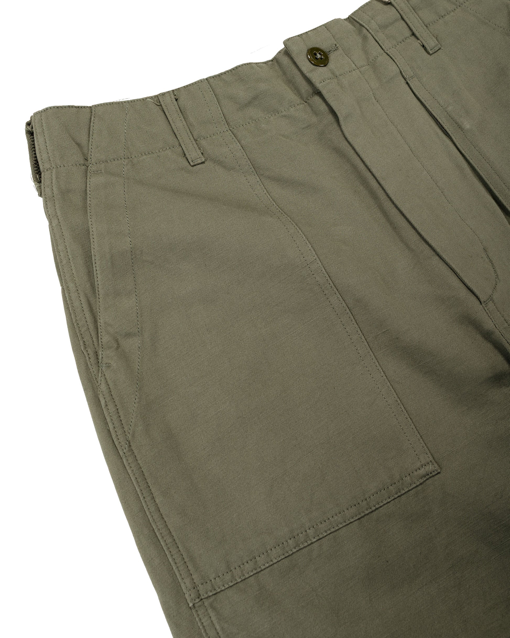 lost & found Engineered Garments Engineered Garments Fatigue Short Olive CL Heavy Twill