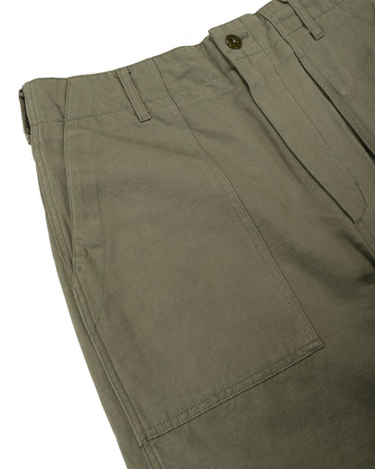 lost & found Engineered Garments Engineered Garments Fatigue Short Olive CL Heavy Twill