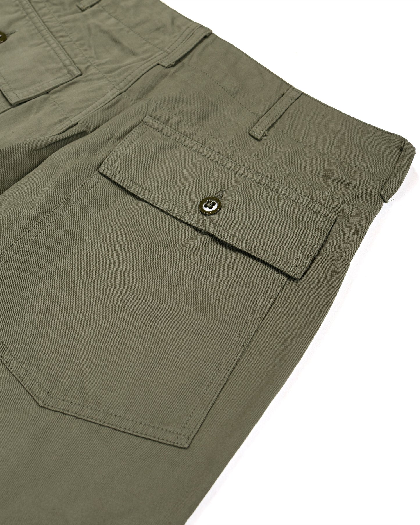 lost & found Engineered Garments Engineered Garments Fatigue Short Olive CL Heavy Twill