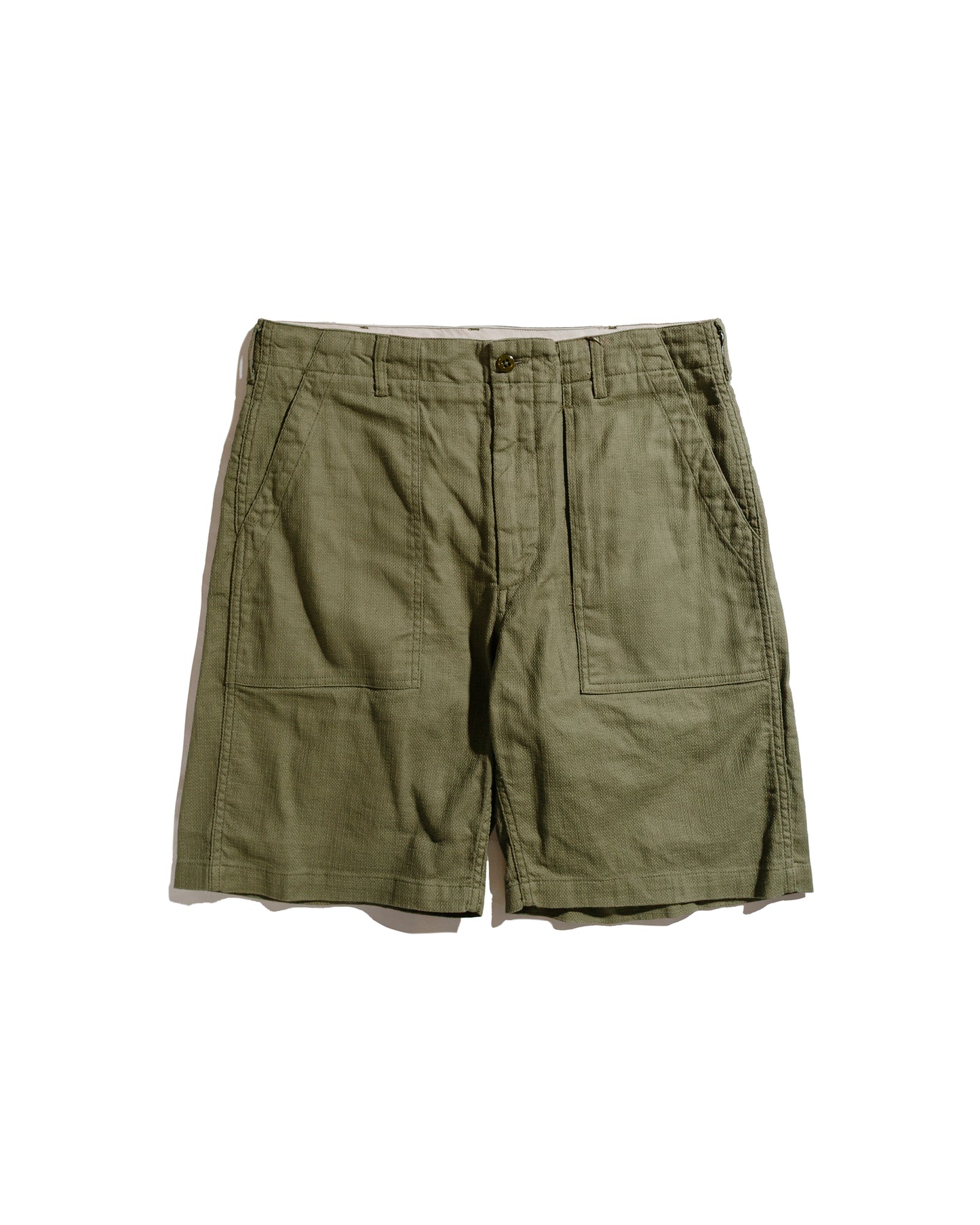 lost & found Engineered Garments Engineered Garments Fatigue Short Olive CL Java Cloth