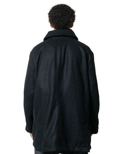 lost & found Engineered Garments Engineered Garments Fireman Jacket Black 24oz Wool Melton