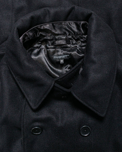 lost & found Engineered Garments Engineered Garments Fireman Jacket Black 24oz Wool Melton