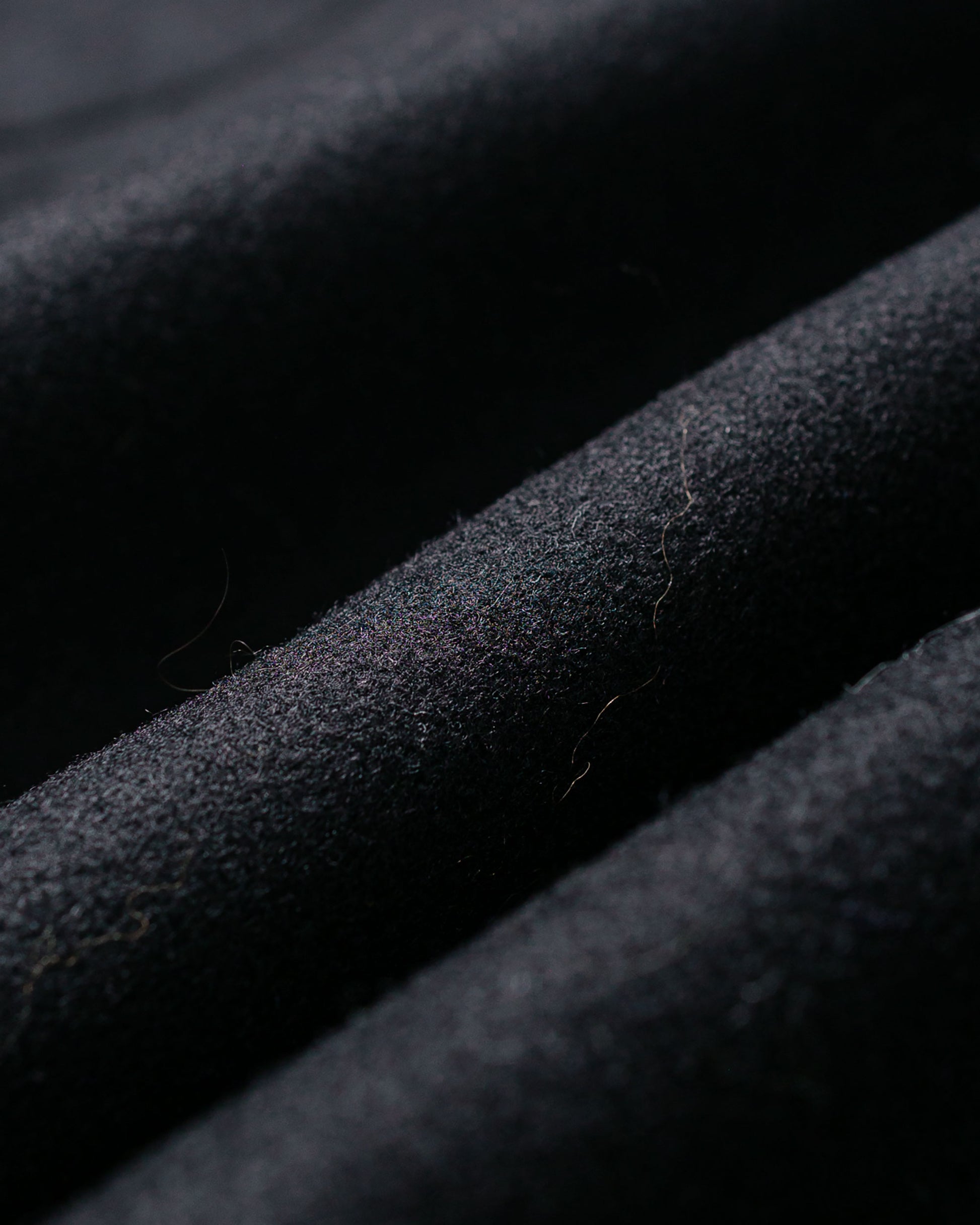 lost & found Engineered Garments Engineered Garments Fireman Jacket Black 24oz Wool Melton