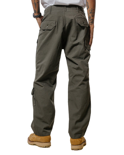 lost & found Engineered Garments Engineered Garments Flight Pant Olive Heavyweight Cotton Ripstop