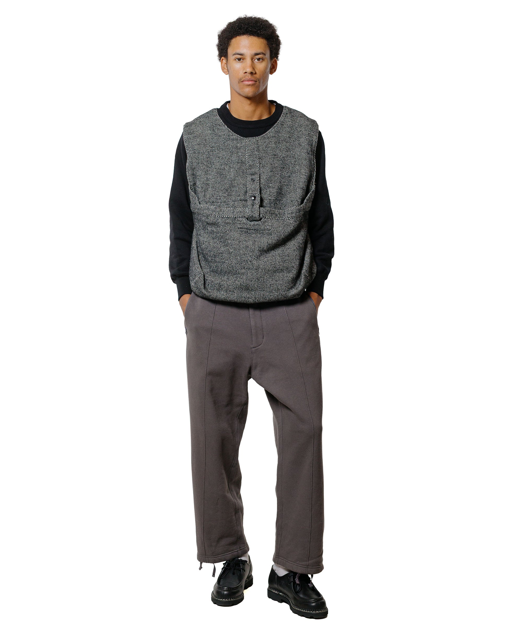 lost & found Engineered Garments Engineered Garments Knit Leisure Pant Graphite 12oz Cotton Fleece
