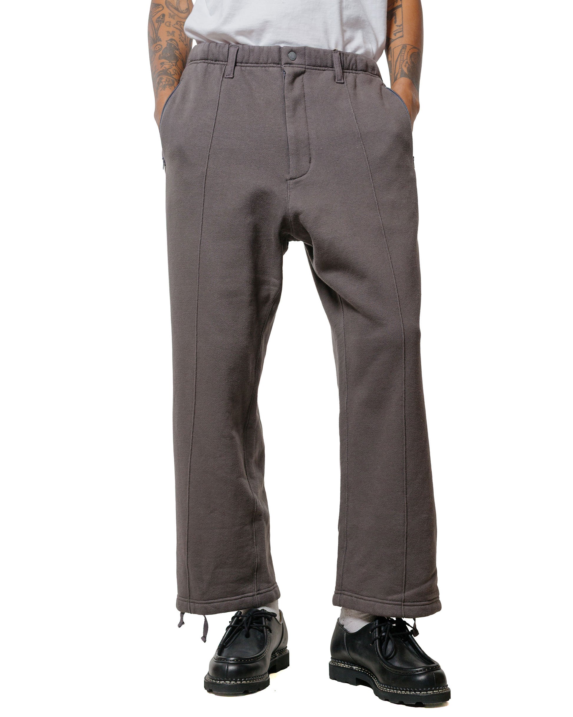 lost & found Engineered Garments Engineered Garments Knit Leisure Pant Graphite 12oz Cotton Fleece