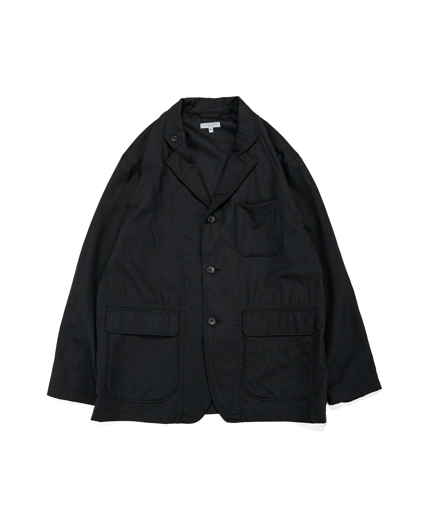 lost & found Engineered Garments Engineered Garments Loiter Jacket Black Tropical Wool