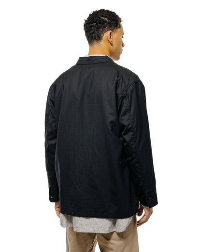 lost & found Engineered Garments Engineered Garments Loiter Jacket Black Tropical Wool