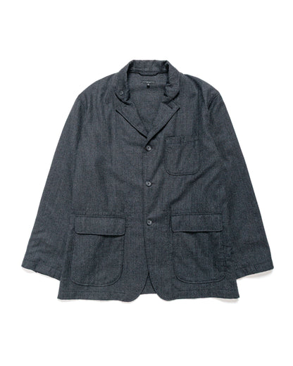 lost & found Engineered Garments Engineered Garments Loiter Jacket Charcoal High Count Worsted Wool