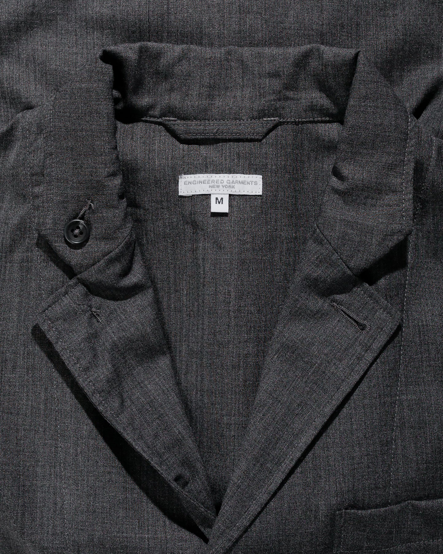 lost & found Engineered Garments Engineered Garments Loiter Jacket Charcoal Tropical Wool