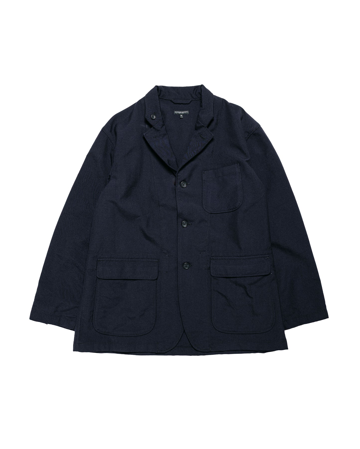 Engineered Garments Loiter Jacket Dark Navy Wool Uniform Serge