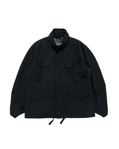 Engineered Garments M65 Field Jacket Black Cotton Double Cloth