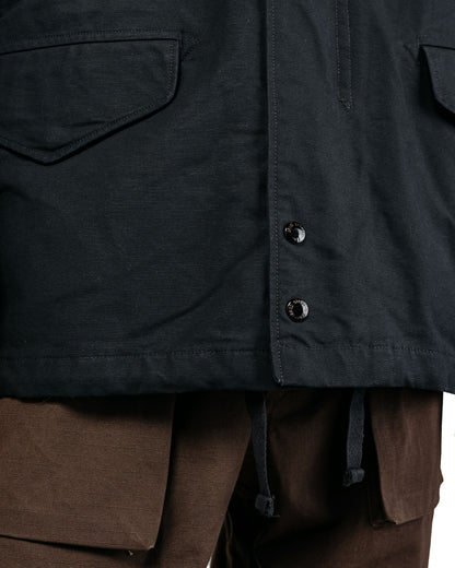 Engineered Garments M65 Field Jacket Black Cotton Double Cloth