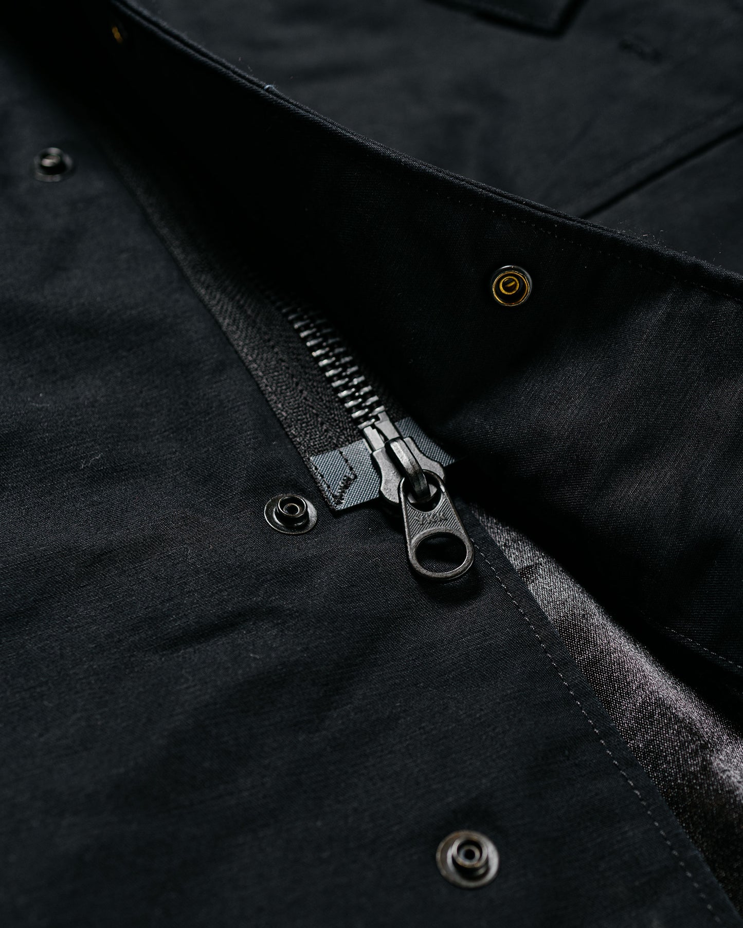 Engineered Garments M65 Field Jacket Black Cotton Double Cloth