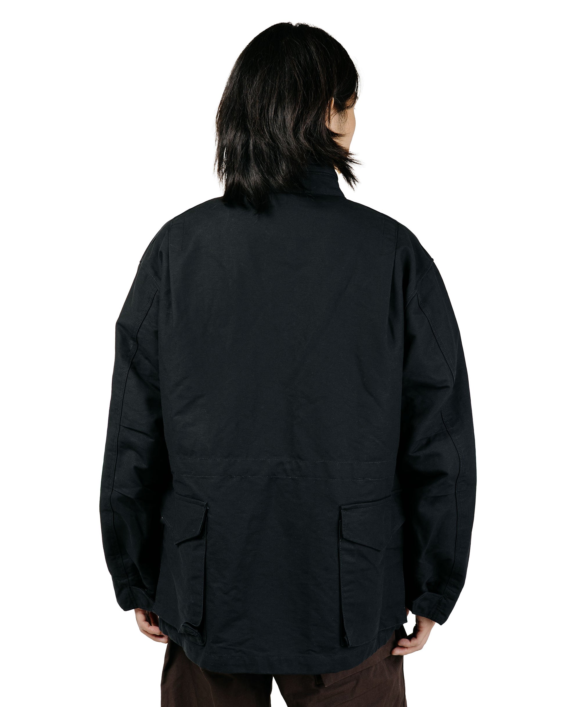 Engineered Garments M65 Field Jacket Black Cotton Double Cloth