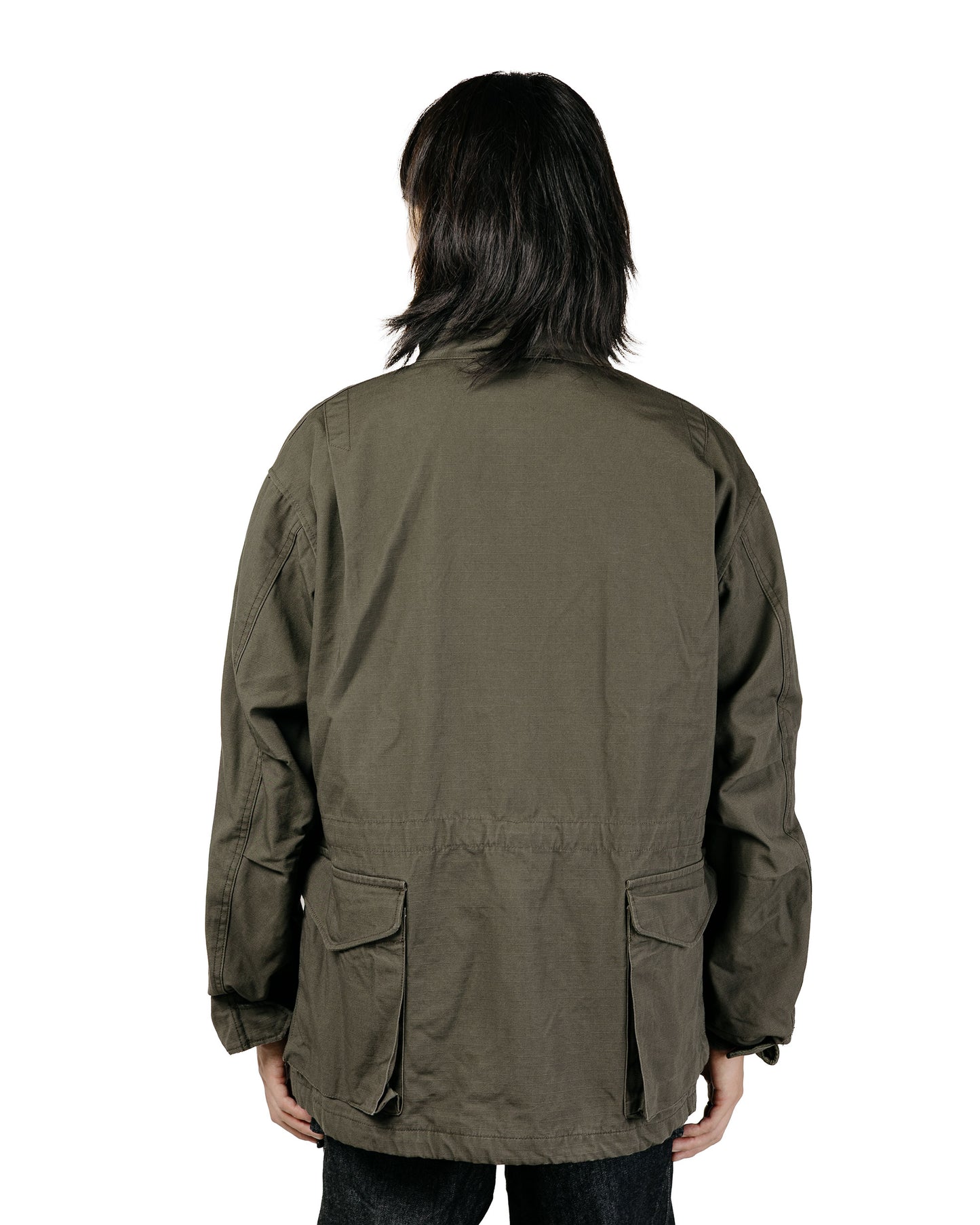 Engineered Garments M65 Field Jacket Olive Heavyweight Cotton Ripstop