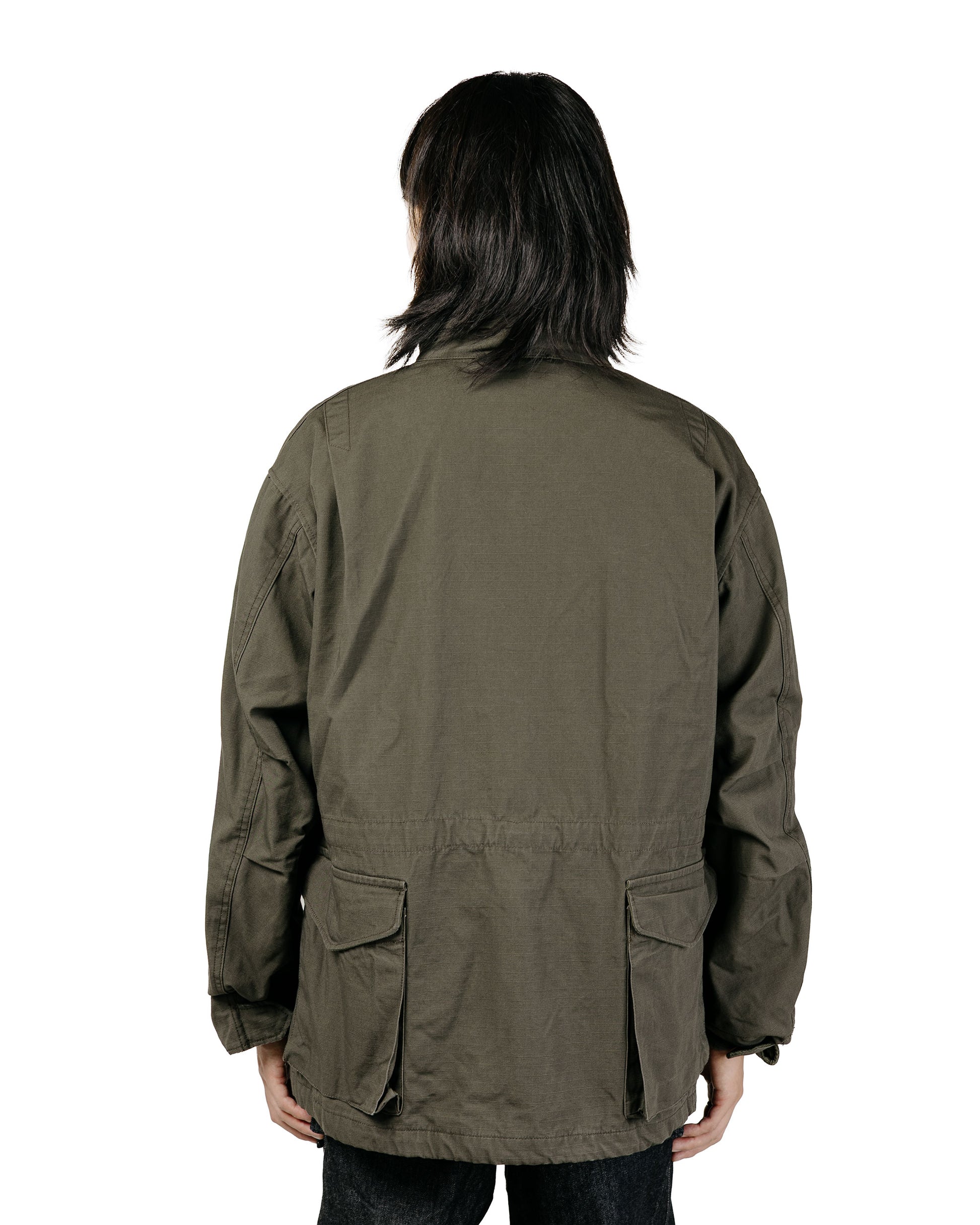 Engineered Garments M65 Field Jacket Olive Heavyweight Cotton Ripstop