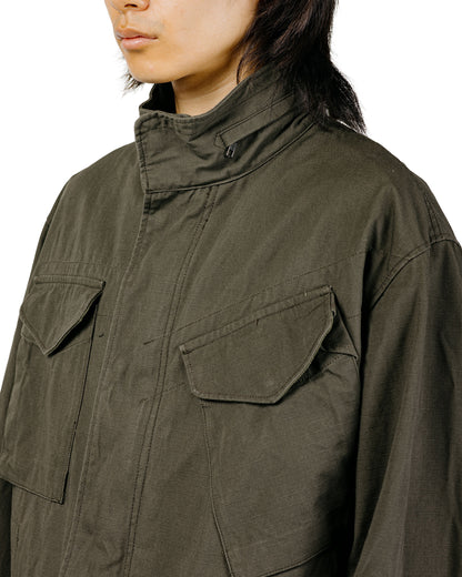 Engineered Garments M65 Field Jacket Olive Heavyweight Cotton Ripstop