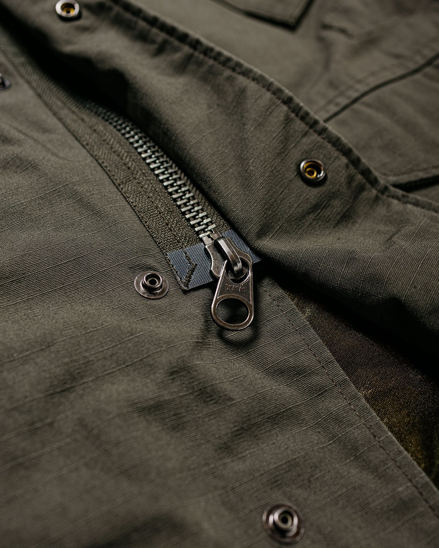 Engineered Garments M65 Field Jacket Olive Heavyweight Cotton Ripstop