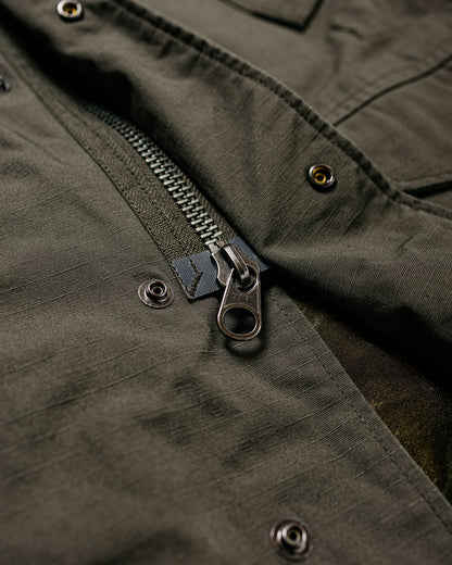 Engineered Garments M65 Field Jacket Olive Heavyweight Cotton Ripstop