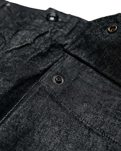 Engineered Garments Norwegian Army Pant Black Cotton Cone Denim