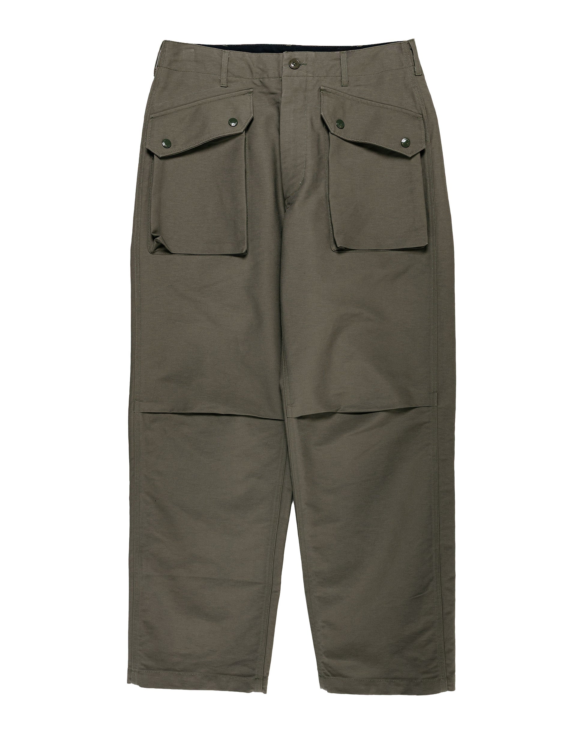 Engineered Garments Norwegian Army Pant Olive Cotton Double Cloth