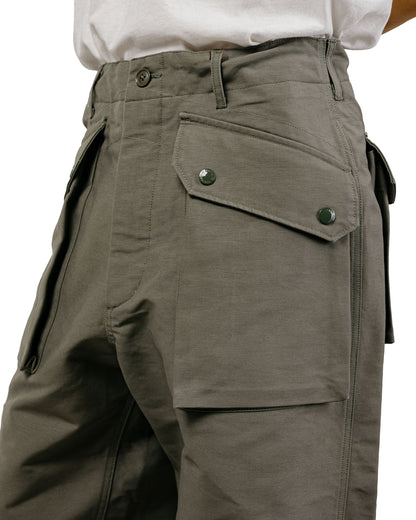 Engineered Garments Norwegian Army Pant Olive Cotton Double Cloth
