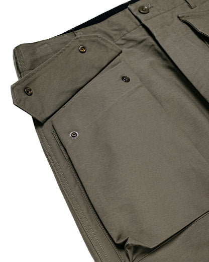 Engineered Garments Norwegian Army Pant Olive Cotton Double Cloth