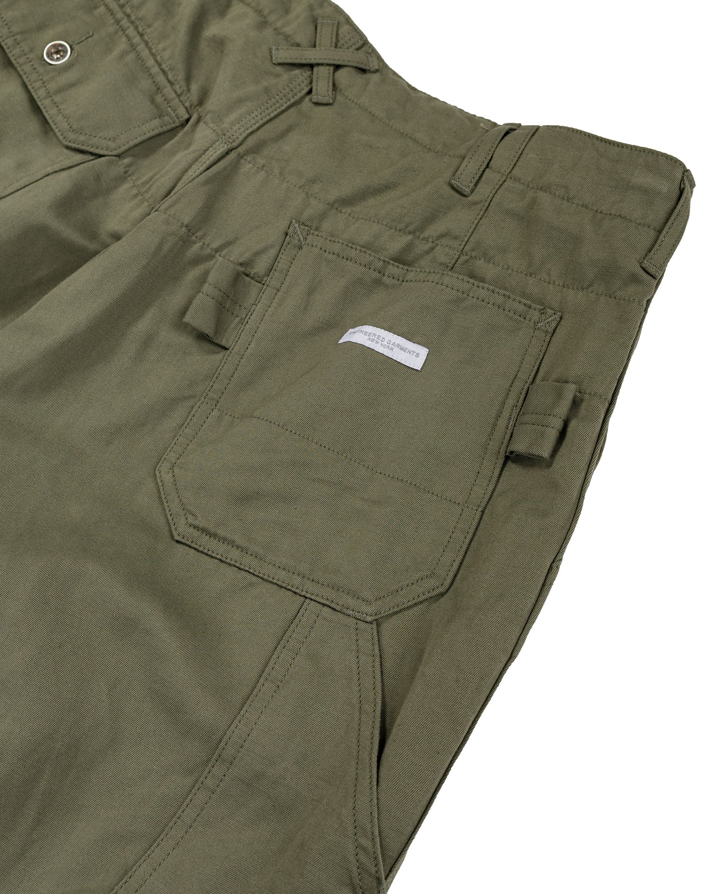 lost & found Engineered Garments Engineered Garments Painter Pant Olive CL Heavy Twill
