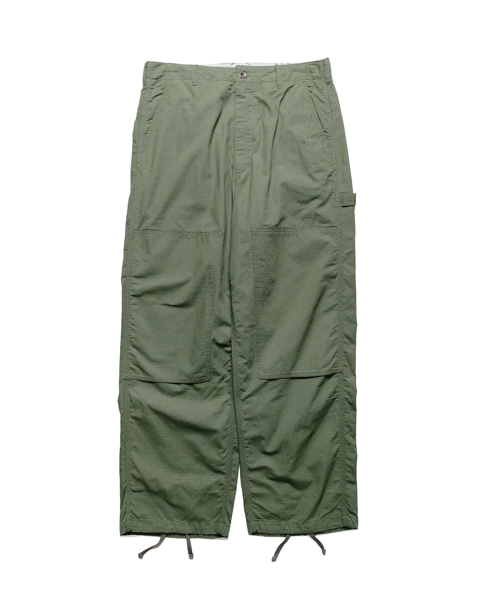 lost & found Engineered Garments Engineered Garments Painter Pant Olive Cotton Ripstop