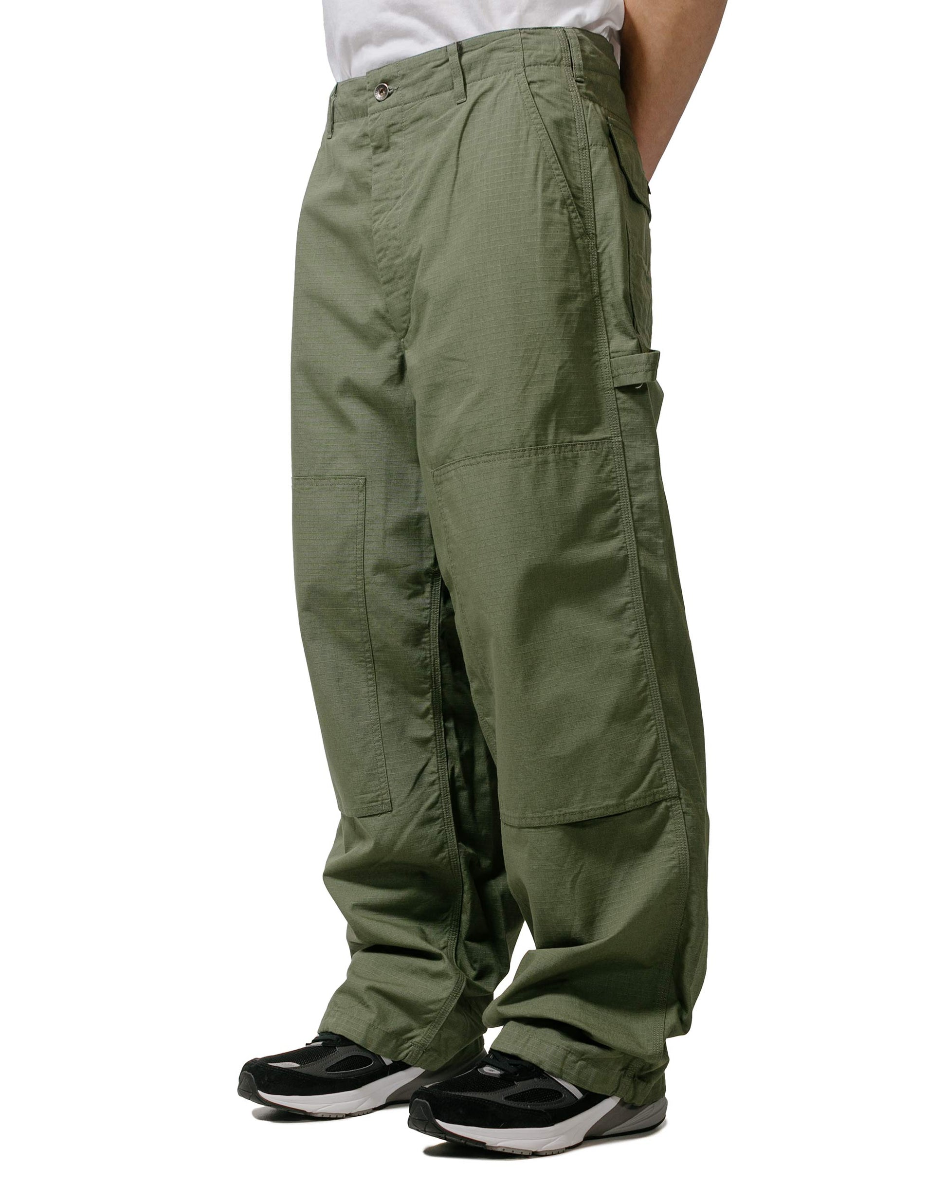 lost & found Engineered Garments Engineered Garments Painter Pant Olive Cotton Ripstop