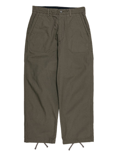 lost & found Engineered Garments Engineered Garments Security Pant Olive Heavyweight Cotton Ripstop