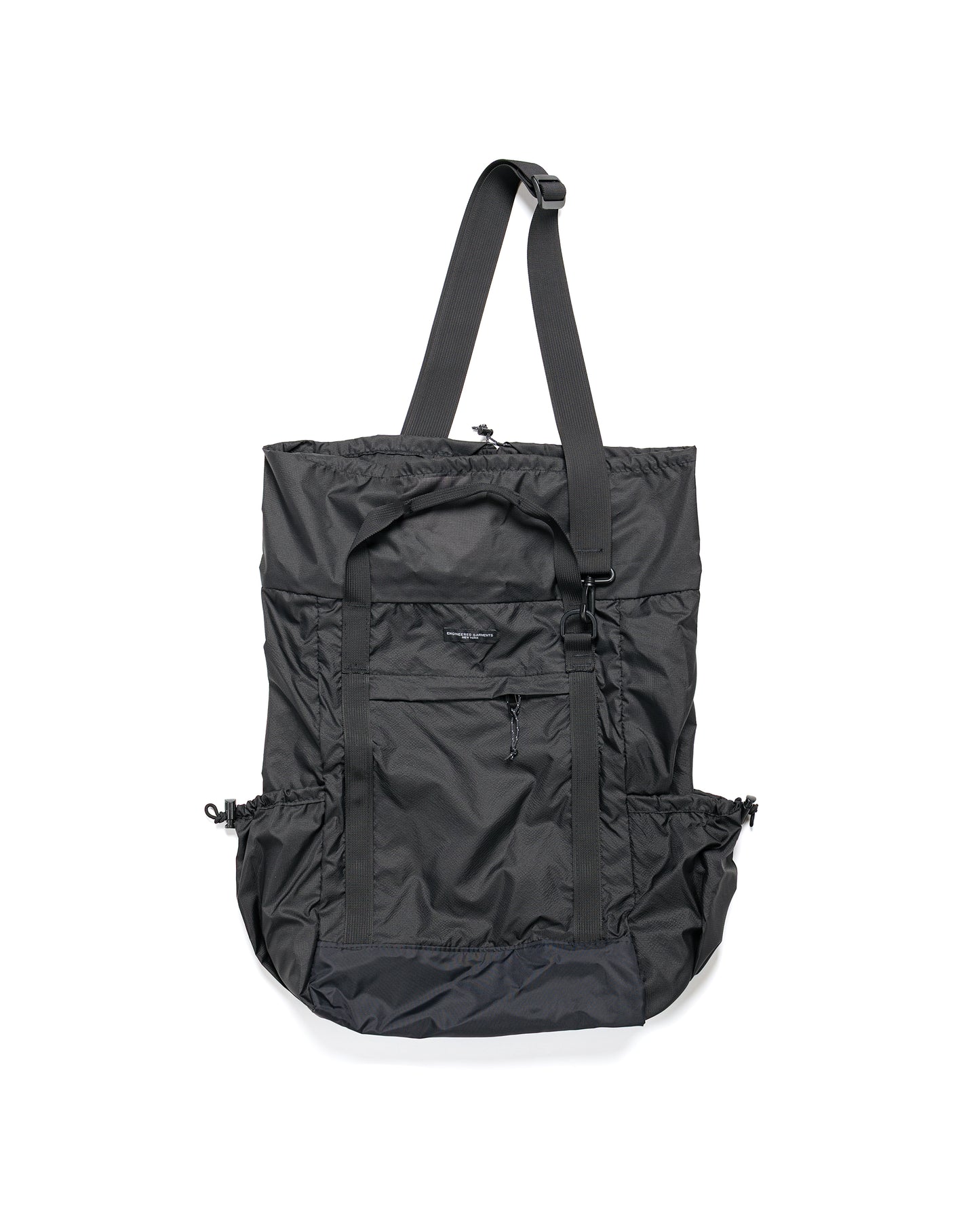 lost & found Engineered Garments Engineered Garments UL 3 Way Bag Black Nylon Micro Ripstop
