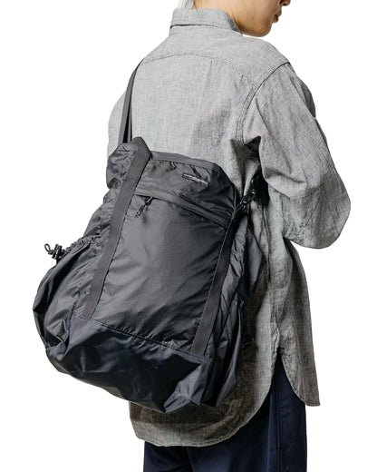 lost & found Engineered Garments Engineered Garments UL 3 Way Bag Black Nylon Micro Ripstop