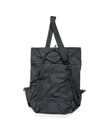 lost & found Engineered Garments Engineered Garments UL 3 Way Bag Black Nylon Micro Ripstop