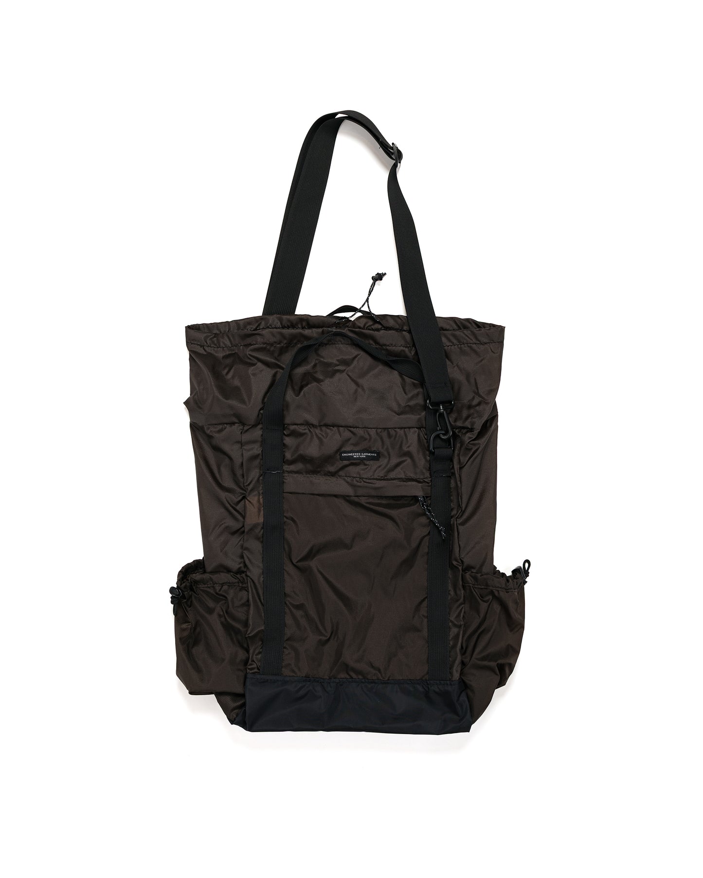 lost & found Engineered Garments Engineered Garments UL 3 Way Bag Brown Nylon Micro Ripstop