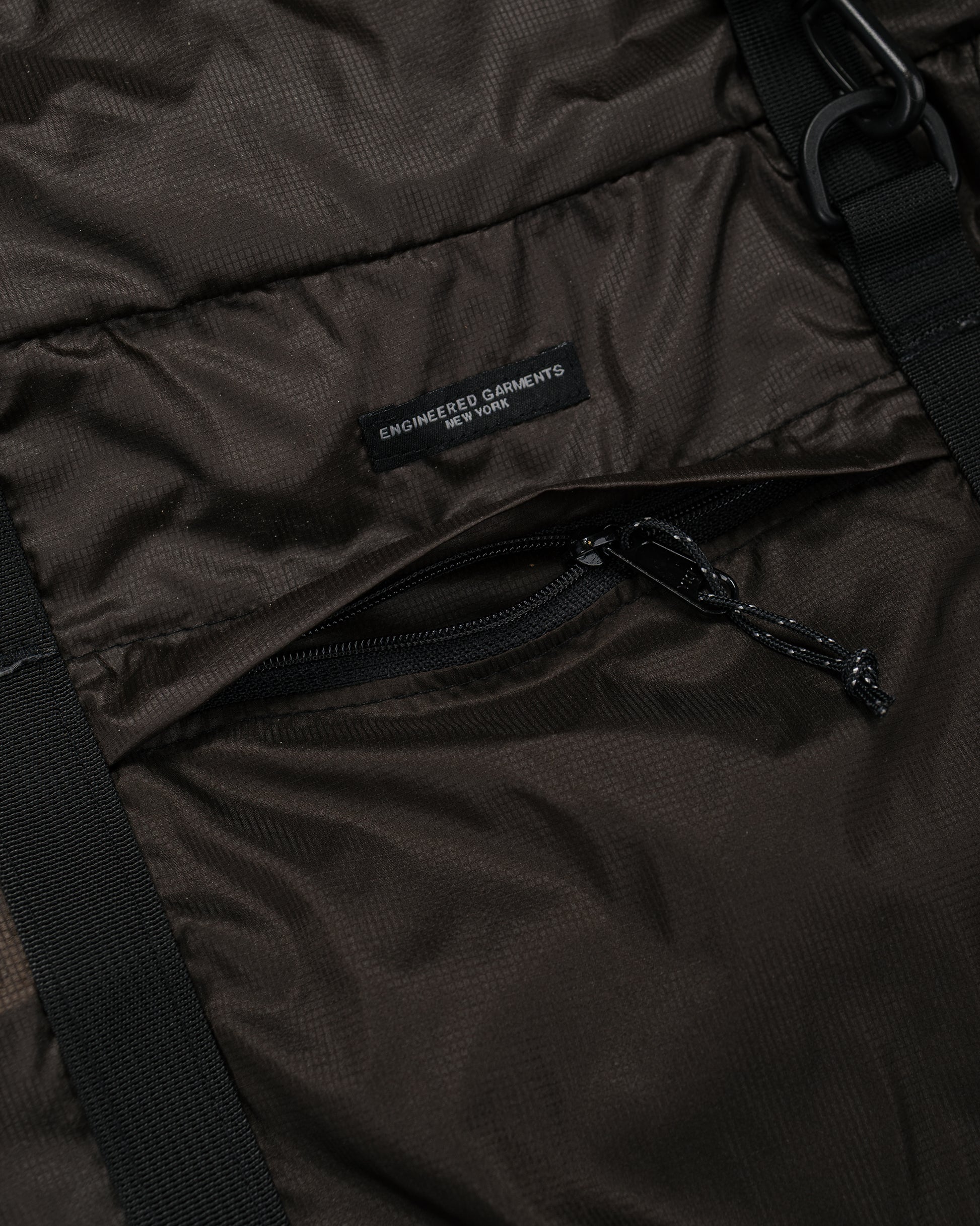 lost & found Engineered Garments Engineered Garments UL 3 Way Bag Brown Nylon Micro Ripstop